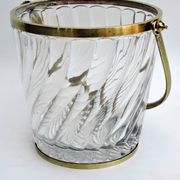 Ice bucket, baccarat crystal