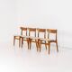 Ensemble de 4 chaises à manger par Schiønning & Elgaard