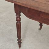 1940s farmhouse table in solid oak