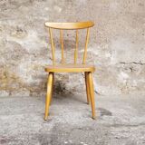 Chair child has bars, renovated beech