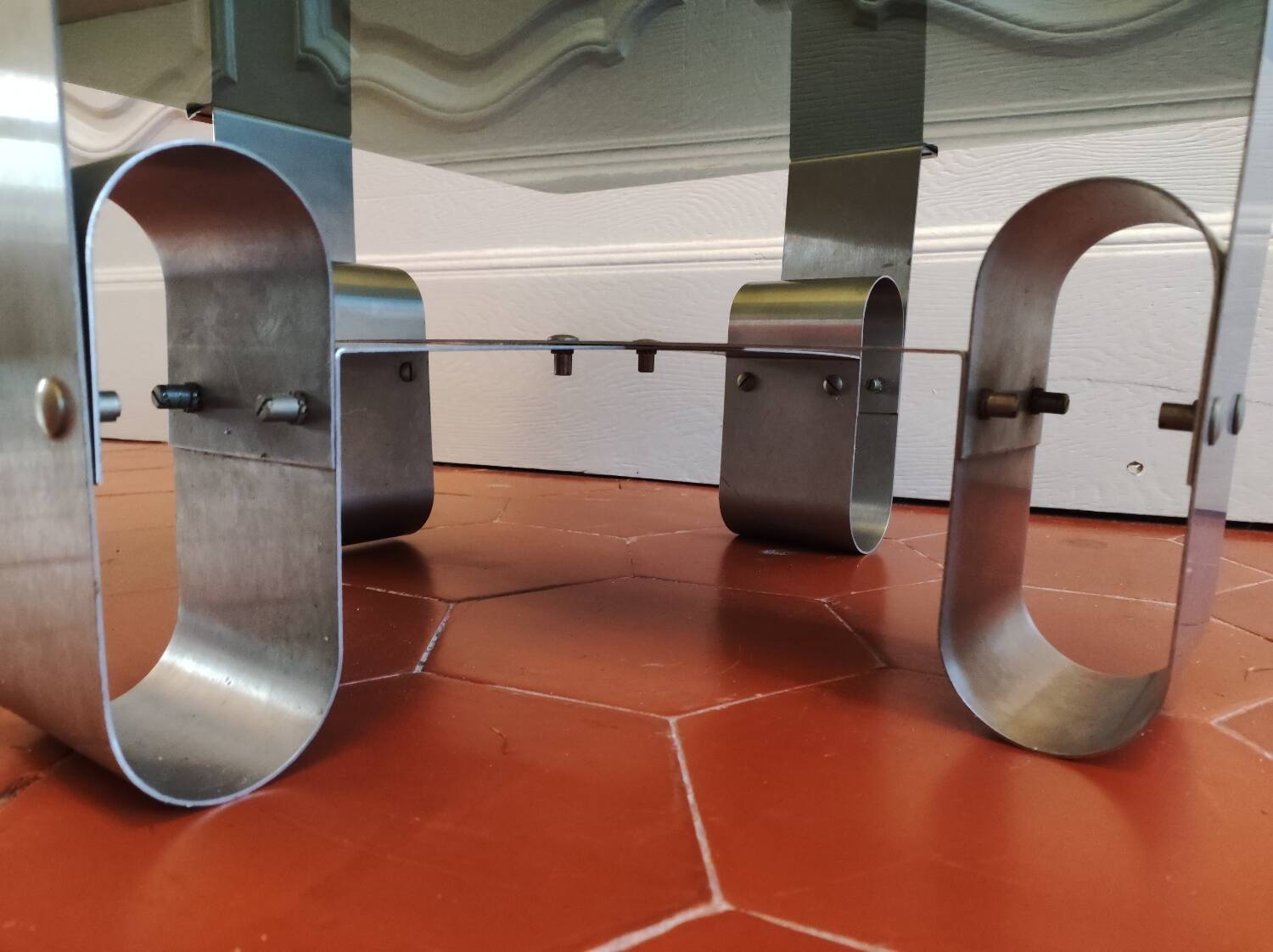 70 Inox coffee table