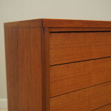 Teak chest of drawers, Danish design, 1970s, production: Denmark