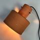 Vintage Hanging Lamp, Artiforte Netherlands, Terracotta, 1950s