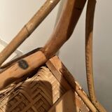 Authentic Parisian Bistro Chair – Maison Drucker/Gatti – Rattan and T