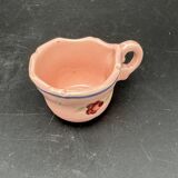 Pink ceramic dinner service with small flower patterns – 1224b7