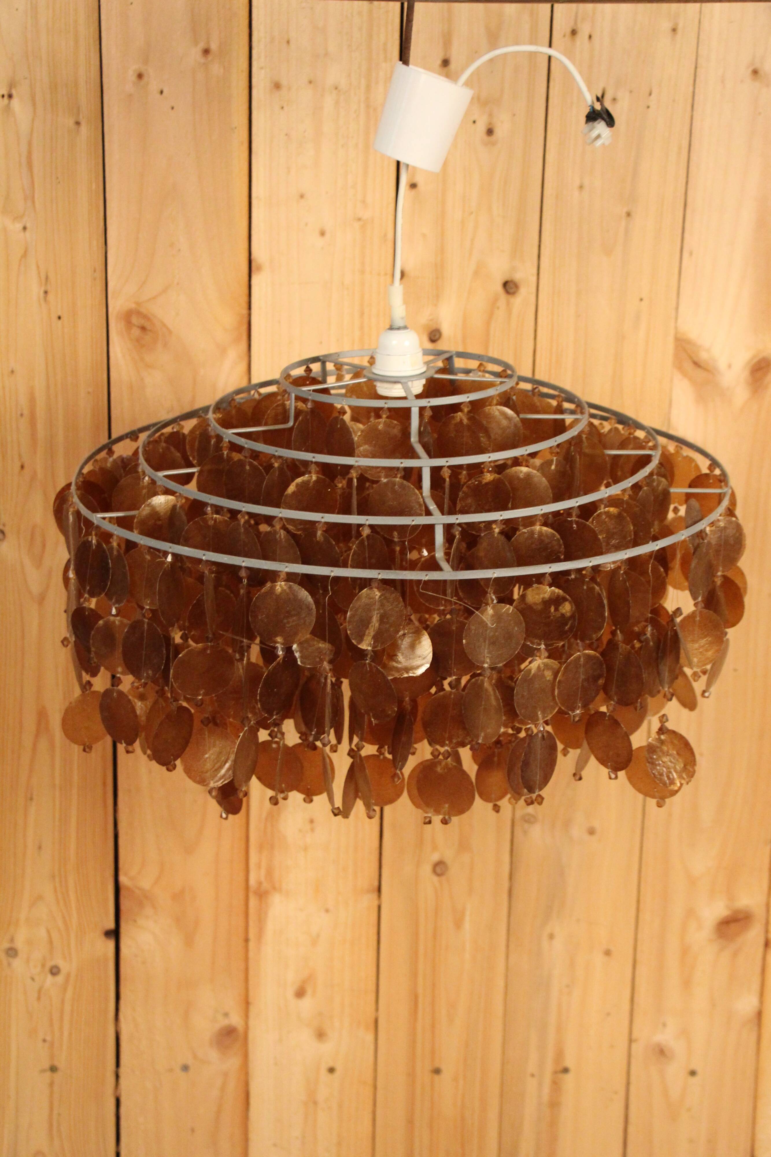 Mother of Pearl Chandelier