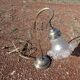 Tulip lamp / swan neck Art Deco brass