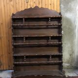 Walnut shelf to hang or place on a piece of furniture