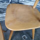 Set of 8 vintage bistro chairs 1960