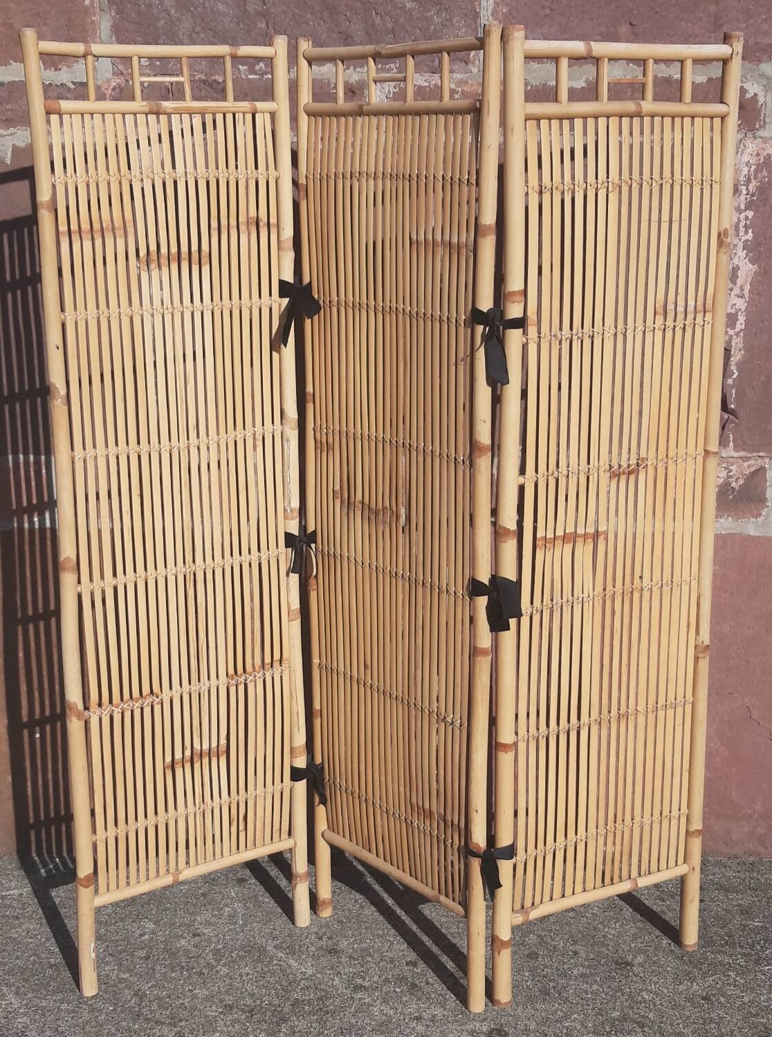 Bamboo screen