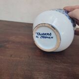 Hand-painted ceramic vase