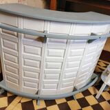 Bar with 4 stools to screw