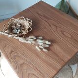 Roxanne raw wood coffee table