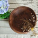 Old wooden bowl