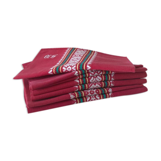 Set of 7 Basque towels