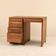 Bureau en orme massif, France, 1990's