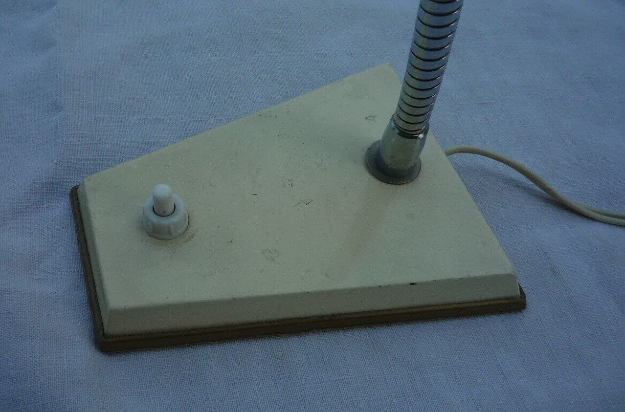 Pair of small 1950s office lamps