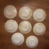 Creil Montereau Plates - Scottish