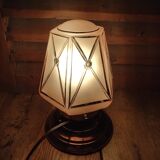 Art Deco lamp living room copper tulip glass pink edging gilded dp 1122109