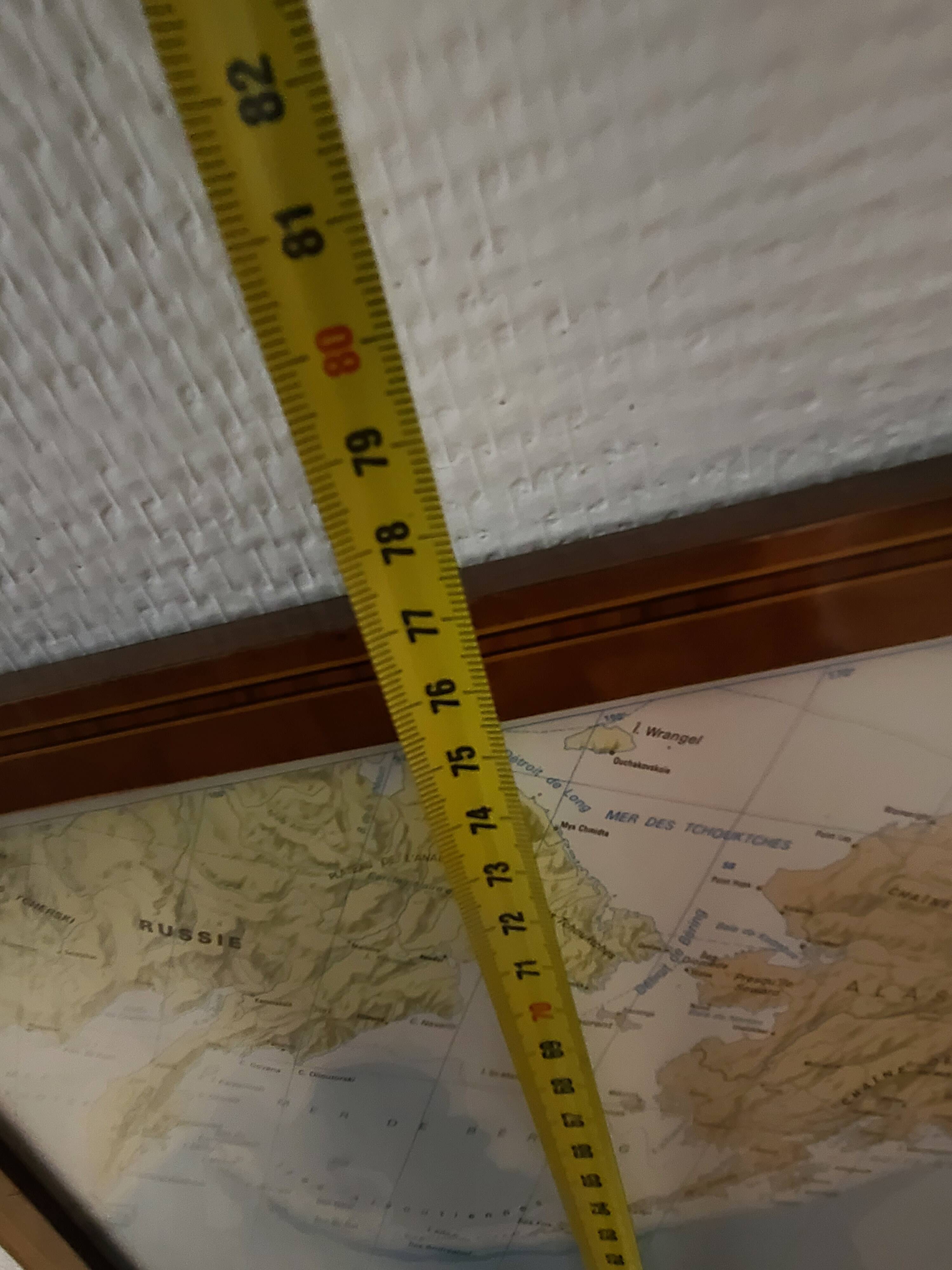 Decorative Framed World Map