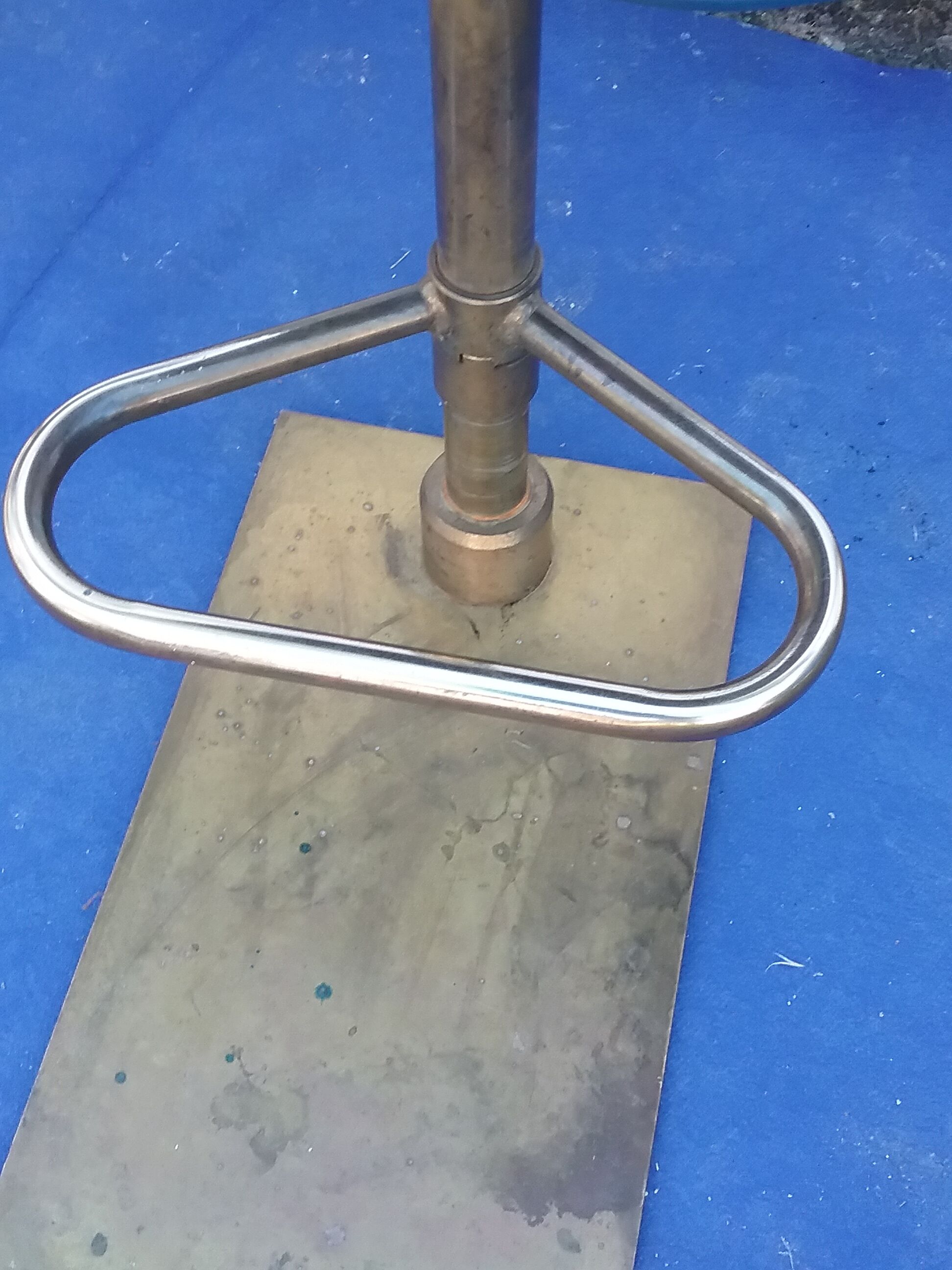 Chaise haute industrielle