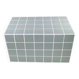 Table basse en céramique-rectangulaire-carreaux-vert-vert d'eau-mat-Tile