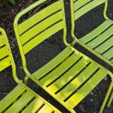 Chaises en métal