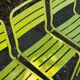 Metal chairs