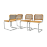 B32 dining chairs by Marcel Breuer set of 4