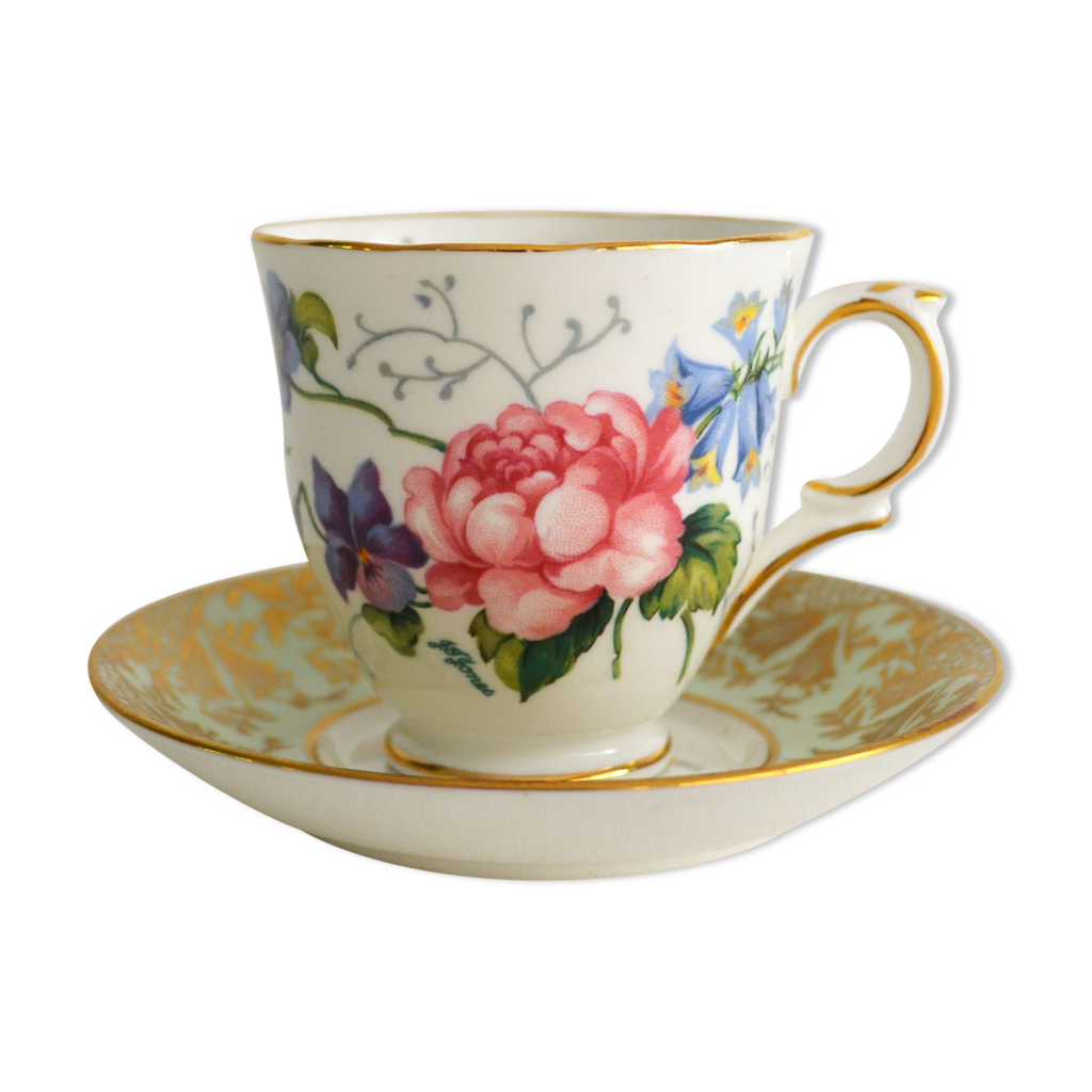 VENDU - Service à Café Porcelaine Anglaise Modèle Melody - Le Grenier