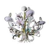 Vintage metal flower chandelier