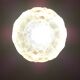 Lustre vintage en nacre et laiton