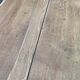 Renovated vintage baker's dough trough in solid oak from the 19th century.