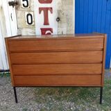 Vintage teak chest of drawers