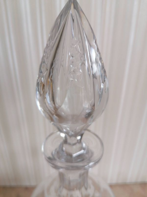 carafe en cristal de baccarat