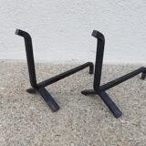 Pair of zoomorphic minimalist channels 60s