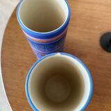 Roller vases by Michel Gorgeon for Vallauris