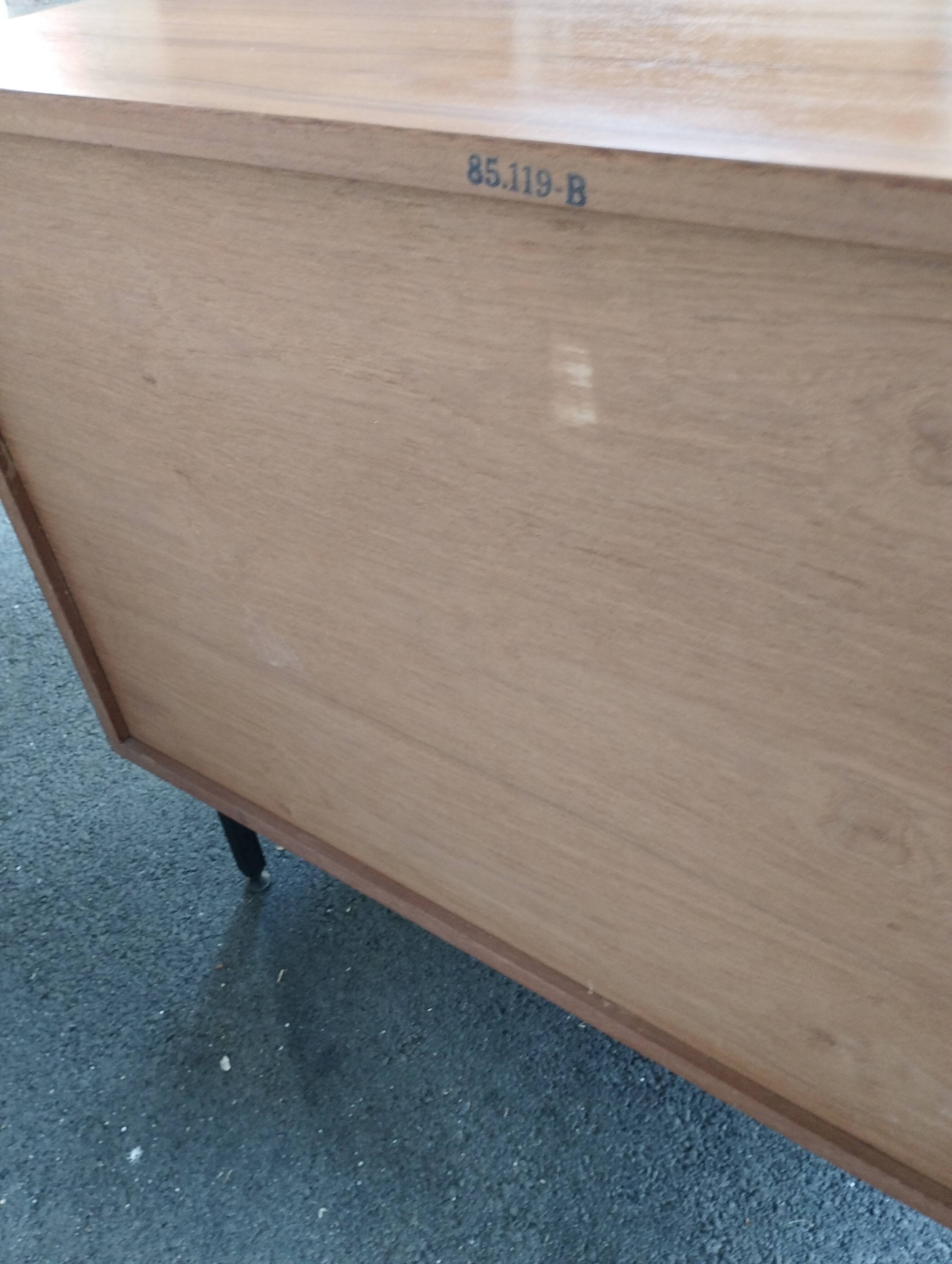 Vintage teak chest of drawers