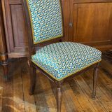 Directoire style chair – traditional upholstery