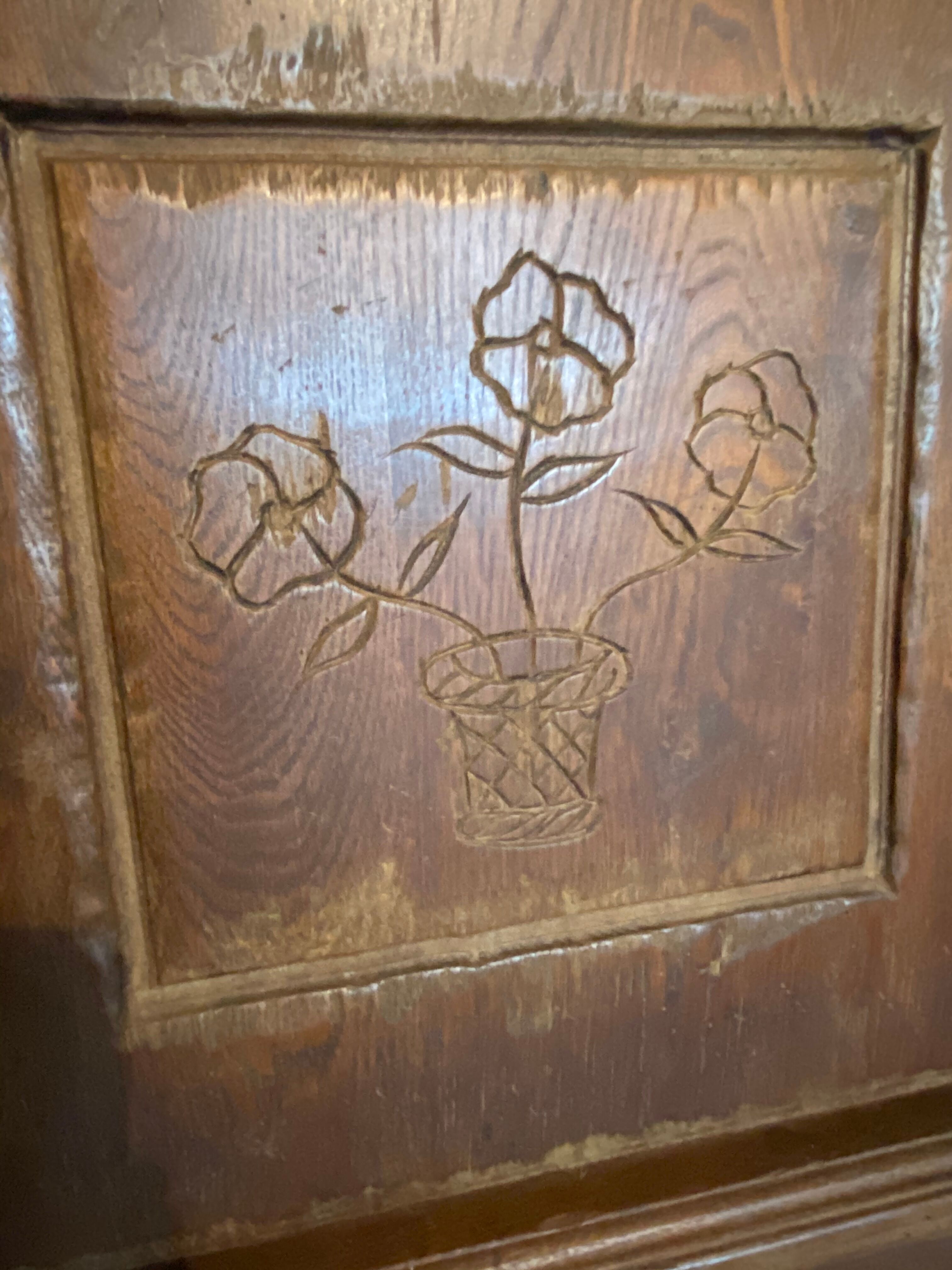 Oak mountain cabinet