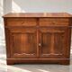 Buffet – Very supportive in solid walnut, quality artisanal work.