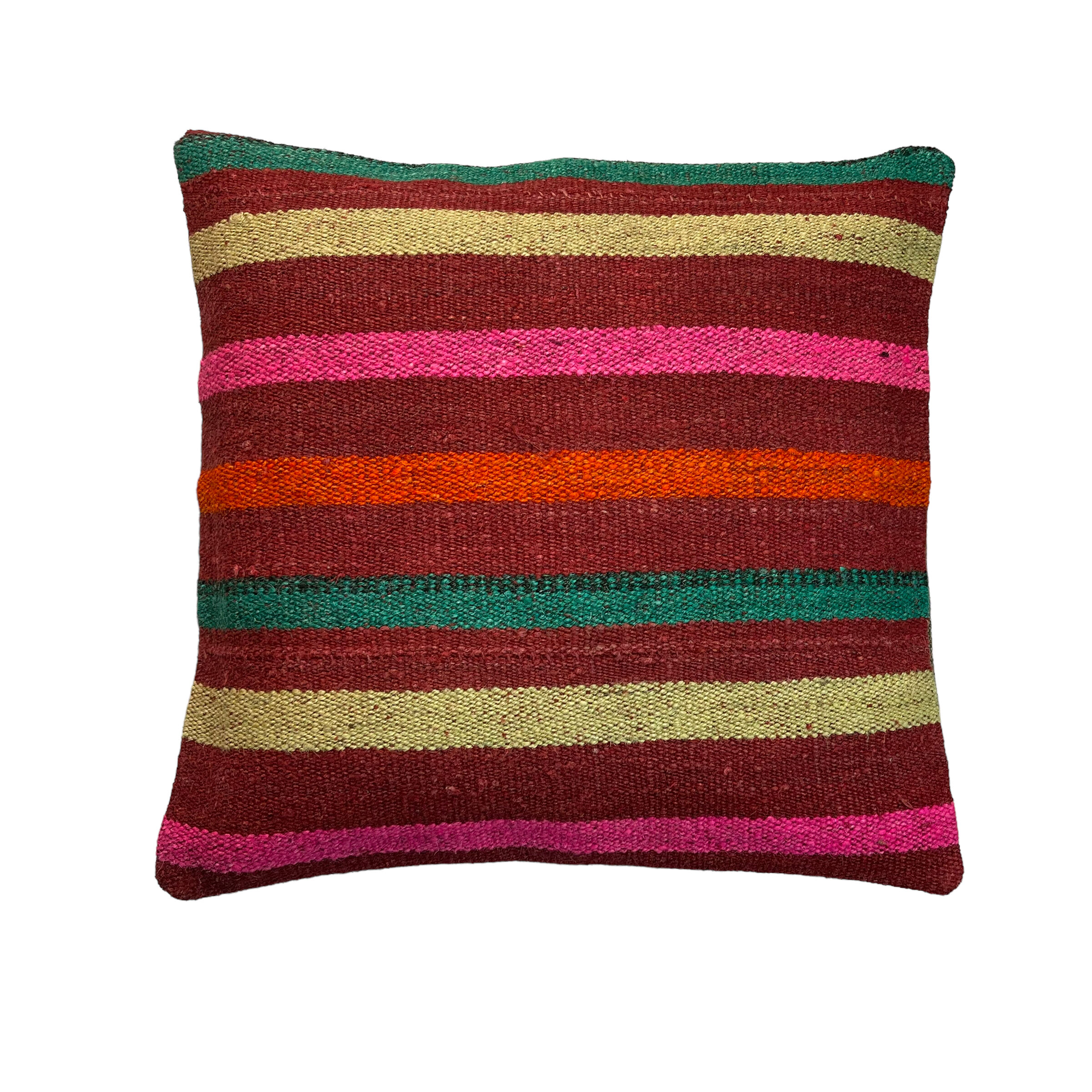 Vintage turkish Kilim cushion cover 40x40cm