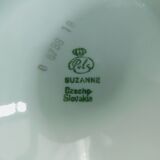 Cafeteria, creamer and sugar, puls, celadon & silver