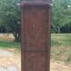 19th century farmhouse table with spindle legs, 225cm