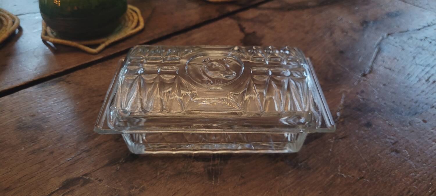 50's butter dish