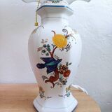 Paire de lampes de table en porcelaine Véritable Revol France