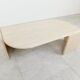 Vintage travertine coffee table, 1970s