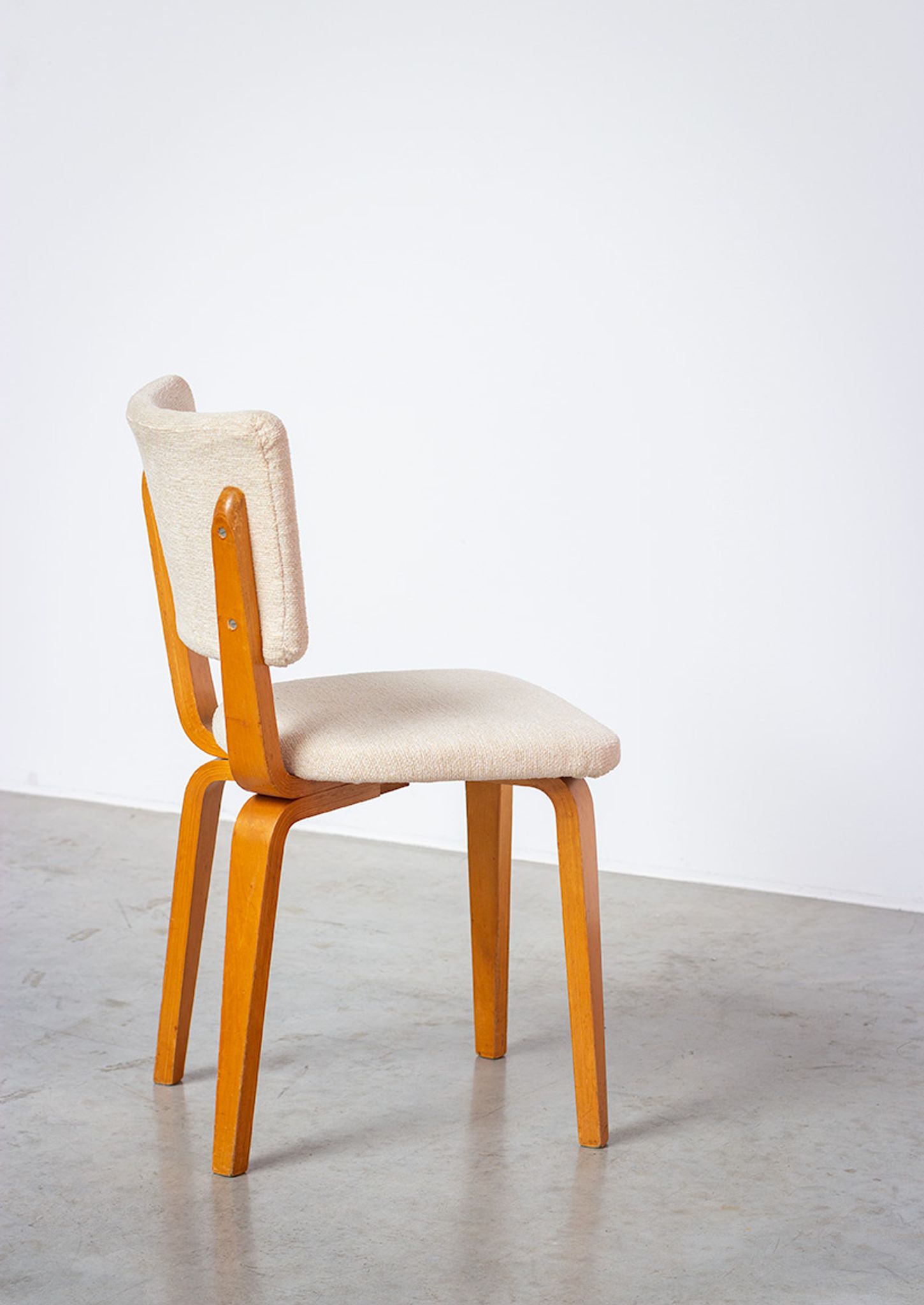4 chaises de Cor Alons bois 1950