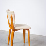 4 chairs modernist Cor Alons plywood wood 1950