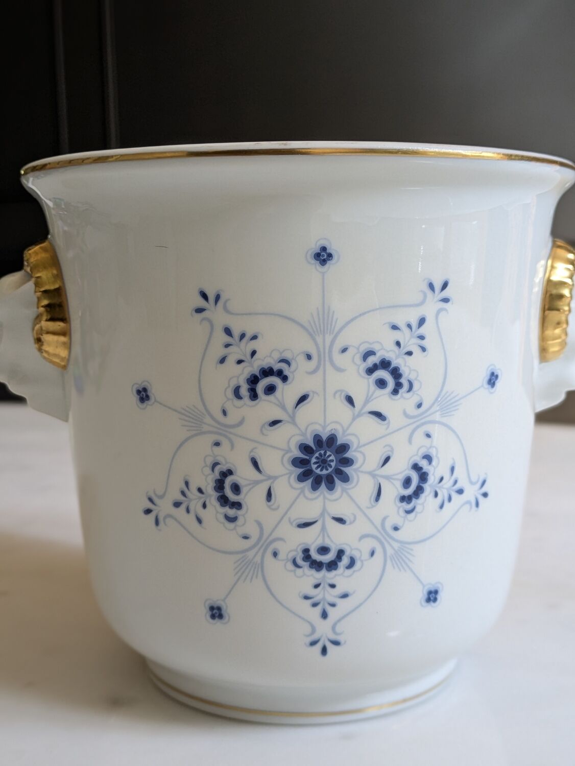 Cache-pot G. Hervé Limoges France